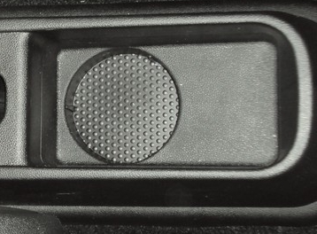 Alfa Romeo MITO Armlehne, schwarz, Öko-Leder,