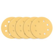 Brusni papir na čičak 180 mm, K180, 5 kom, sa 8 rupa za brusilicu 59G263 54H024