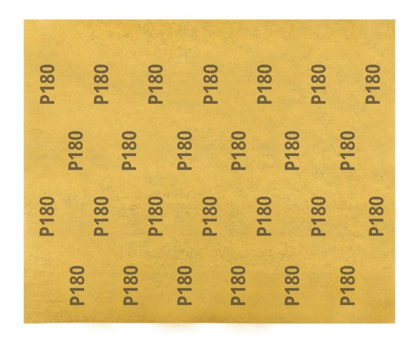 Brusni papir na bazi vode 230 x 280 mm, P180 58T215