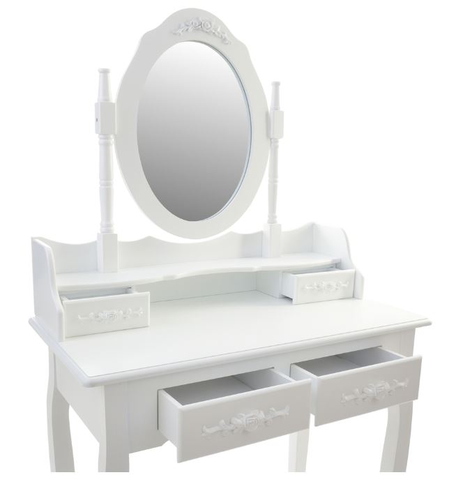 Toaletna miza Primadonna WHITE