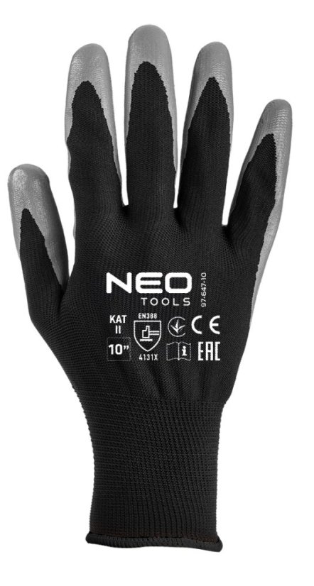 Arbeitshandschuhe, ntrylemx-beschichtetes Polyester, 4131X, Größe 11 97-647-11