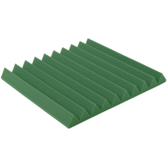 Akustična plošča - klin 50x50x5cm zelena