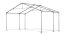 Cort de petrecere 3x3 2m Comfort PE 240g cu plasă împotriva insectelor Summer
