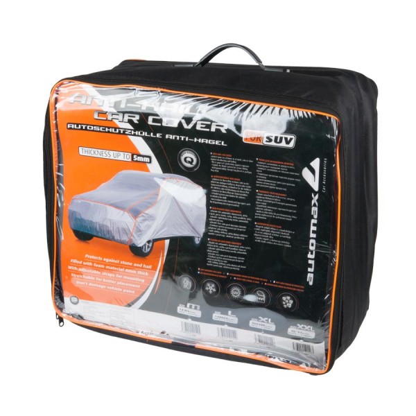 Autótakaró ponyva jégeső ellen SUV méret: XXL