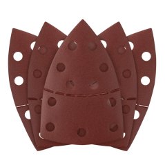 Șmirghel Velcro, fier 102 x 152 mm, P240, 5 buc, cu 11 găuri 58T308
