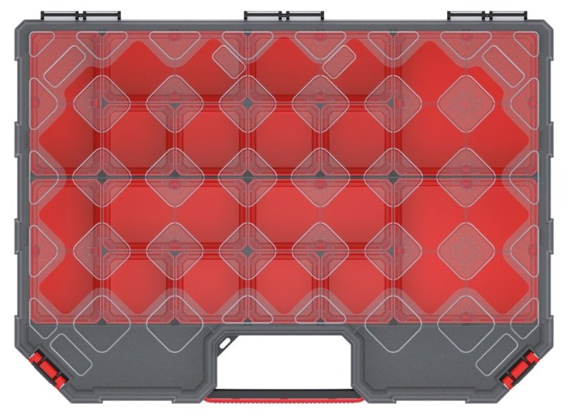 Műhely rendszerező - szekrény 41,5x29x29cm TAGER CASE
