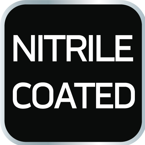 Arbeitshandschuhe, Baumwolle, teilweise nitrilbeschichtet, 4111X, Größe 9 97-631-9