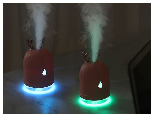 Aroma difuzor LED USB 200ml Deer White