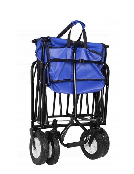 145l Trolley auf Rädern bis zu 90kg rot