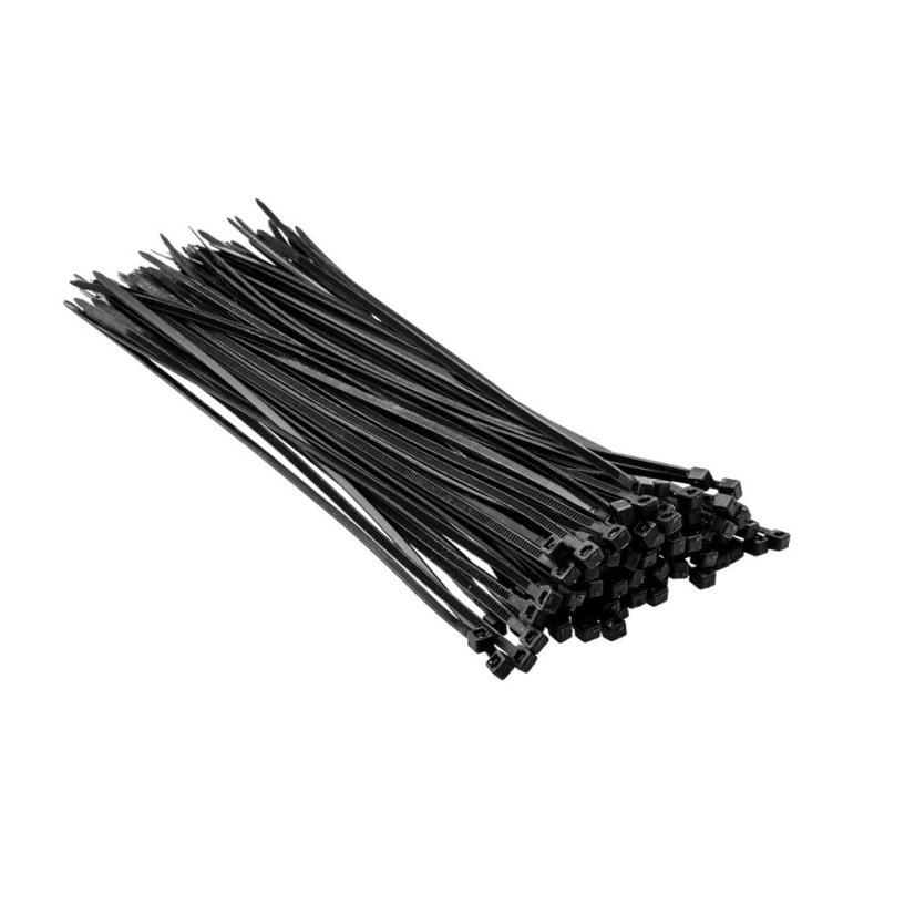 Spannbänder 2,5 x 200 mm, 100 Stück 44E958