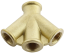 Distribuitor pneumatic cu trei căi  3/8" cu filet intern