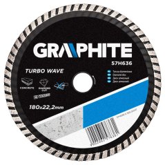 Dijamantni disk, 180 22,2 mm, Turbo keramika 57H636