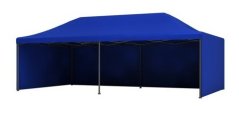 Nožnicový stan 3x6 modrý SQ