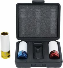 Set de 3 piulițe cu impact 1/2" pentru jante din aliaj BGS-7310 / 17, 19, 21 mm