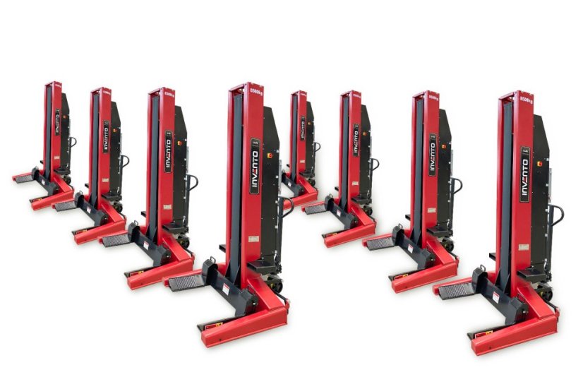 68-Tonnen-Säulenhebezeug - Satz mit 8 EL 85-Säulen