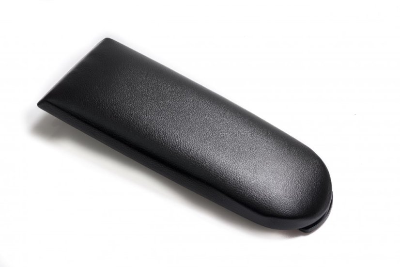 Deckel für Armlehne Seat Leon 1, schwarz, Öko-Leder,