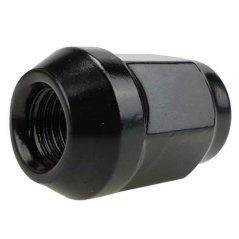 Piulițe negre pentru jante din aluminiu, roți - M14x1,5 - (închise)