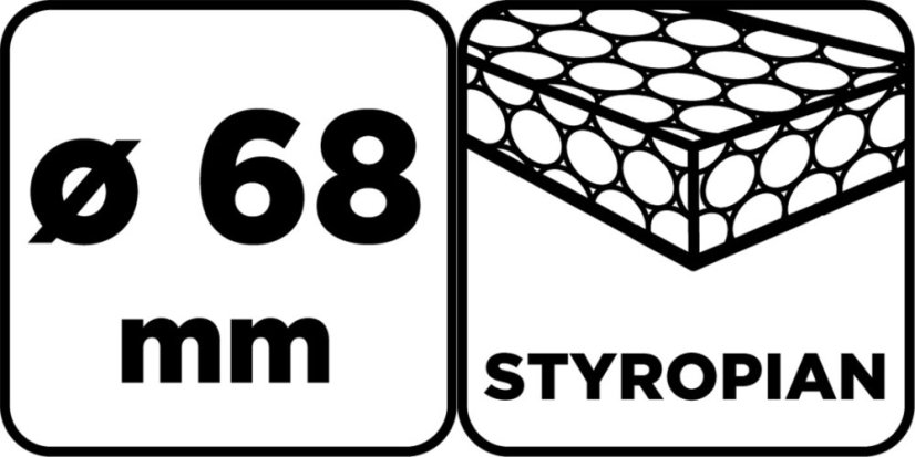 Cuțit pentru polistiren 68 mm 56T615
