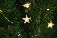 Světýlka na baterky 20LED 2,2m teplá bílá Stars
