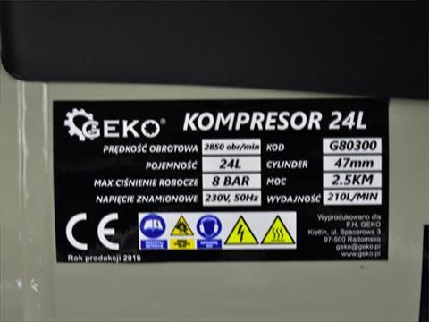 Kompresor 24L - olejový G80300