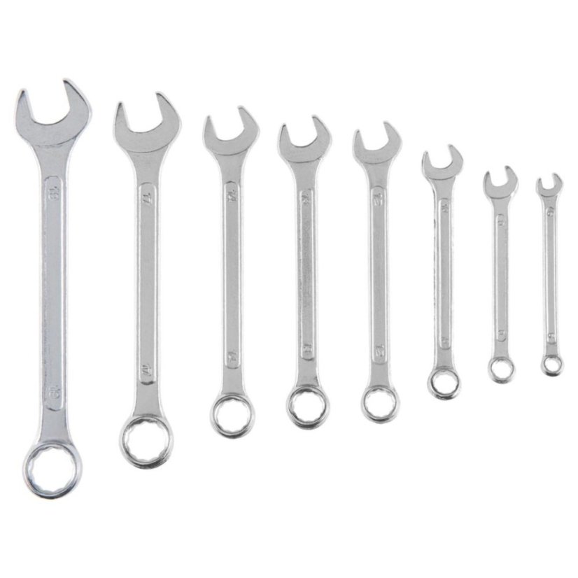 Csavarkulcsok 6-19 mm, 8 db 35D356