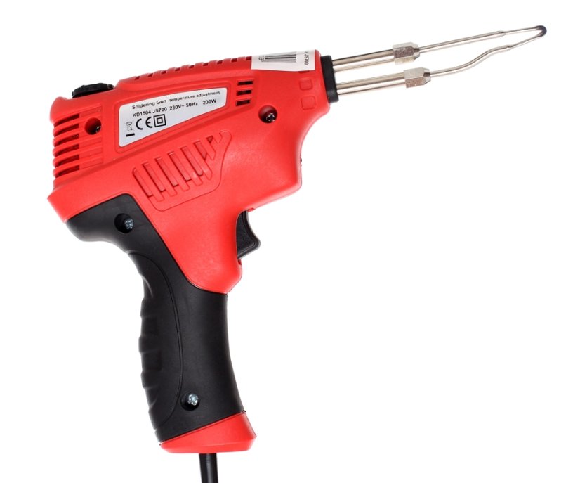 Transformator-Lötkolben 200 W im Koffer Kraft&Dele