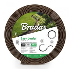 Plastični robnik 40mm 10m z zatiči Brown EASY BORDER