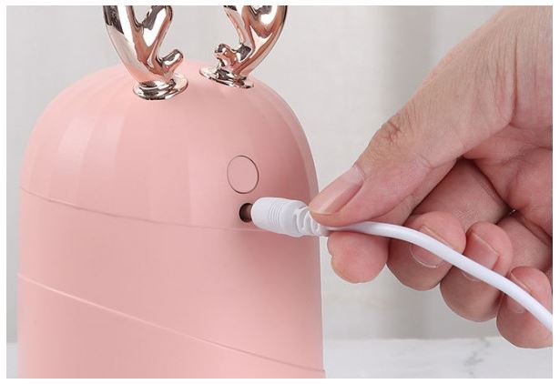 Aroma difuzor LED USB 200ml Deer White