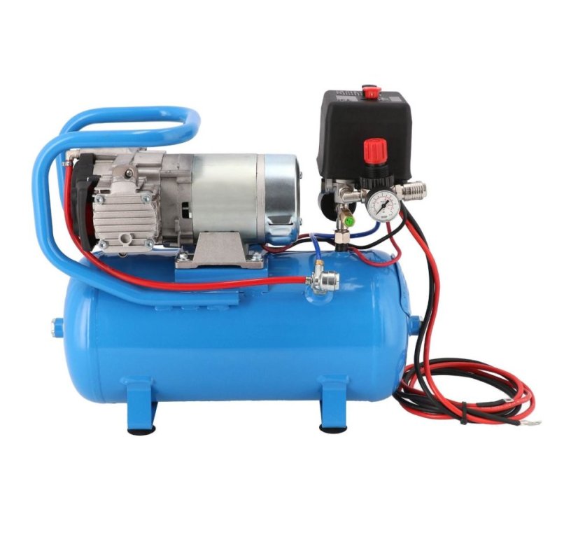 Auto kompresor 12V DC 12-180/15 10 bar 0,75 KM/0,55 kW 144 l/min 15 l bezuljni dvoklipni 36587