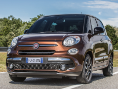 Könyökfekvő Fiat 500L 2018- - Armster 2, szürke, öko-bőr