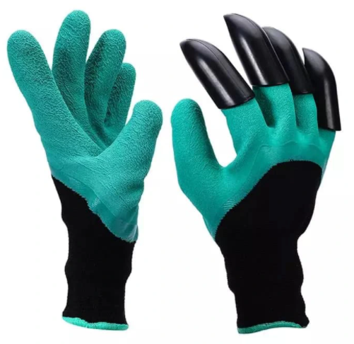 Mânuși pentru grădinărit cu gheare