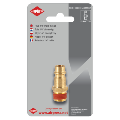 Završna kapica 1/4" VN Euro 4311532