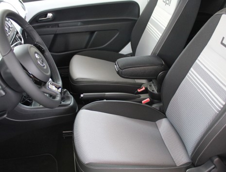Cotieră Škoda CITIGO, negru, husă din material textil