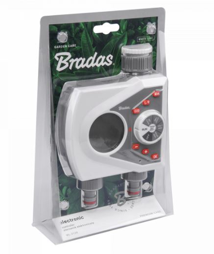 Elektronikus öntözésvezérlő 2- szakaszú