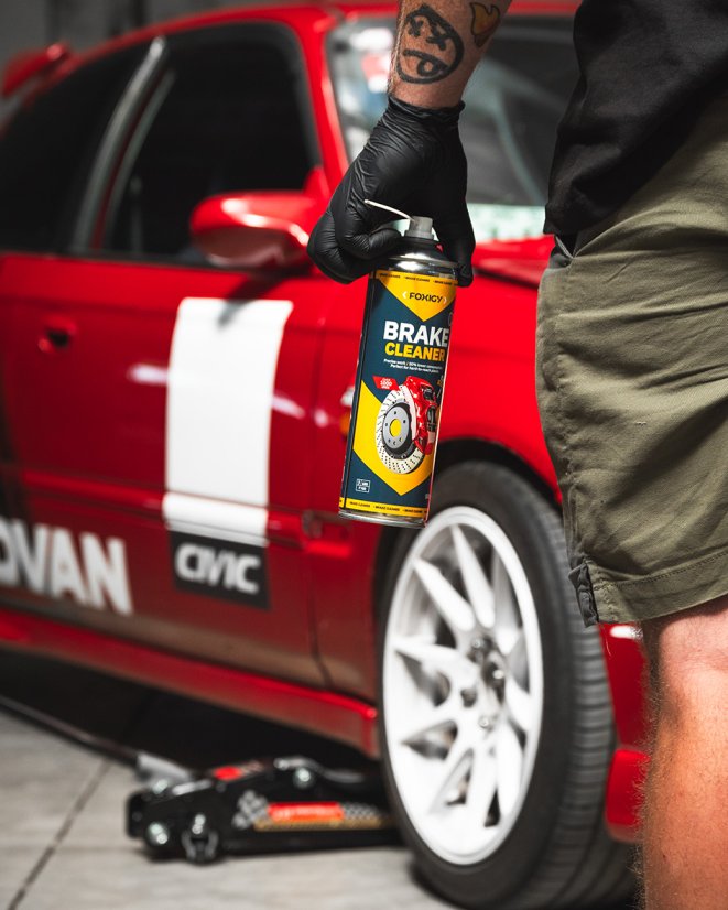 Fék tisztító 500 ml flexi straw Foxigy