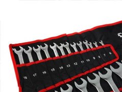 Chei de calitate 6-32mm CrV 25buc mat în ambalaj textil G11246