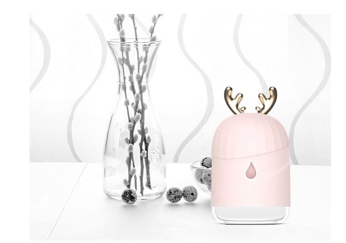 Aroma difuzor LED USB 200ml Deer White