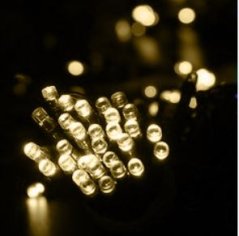 Svetelná reťaz 14m 200 LED 8 programov Teplá biela