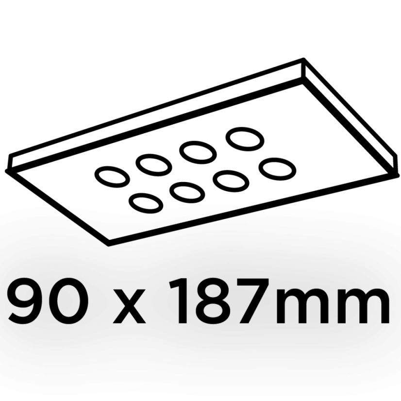 Orbitális csiszoló 260W, lapát 90 x 187 mm 59G326