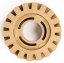 Többfunkciós pneumatikus köszörű 3500 rpm 1/4" 110 l/min + tartozékkészlet 45429