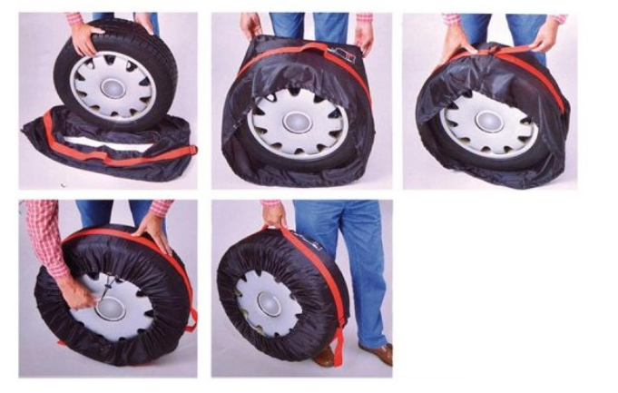 Gumiabroncs védőhuzat 13"-17" 4db