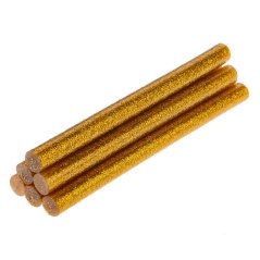 Лепилни пръчици, златни, брокат, 6 бр., 8 mm x 100 mm 42E181