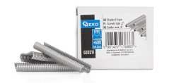 Drótfűző kapocs E-típusú 600db G33211