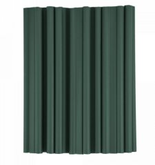 Belátásgátló szalag rögzítő klipsz 19cm, green, 20 db
