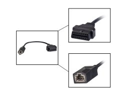 OBD II redukcia - Honda 3pin