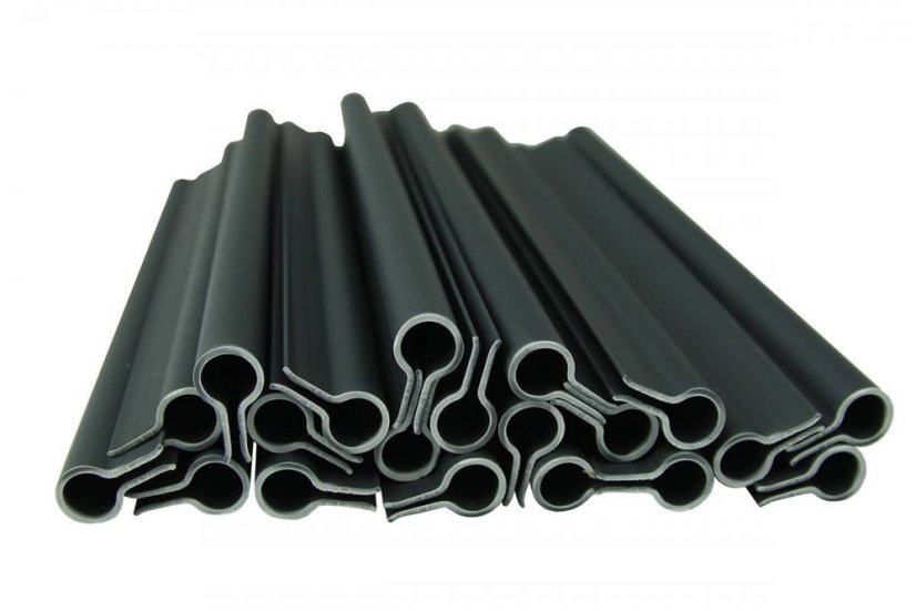 Rögzítők az Antracit kerítés árnyékoló szalaghoz 19cm, 20db