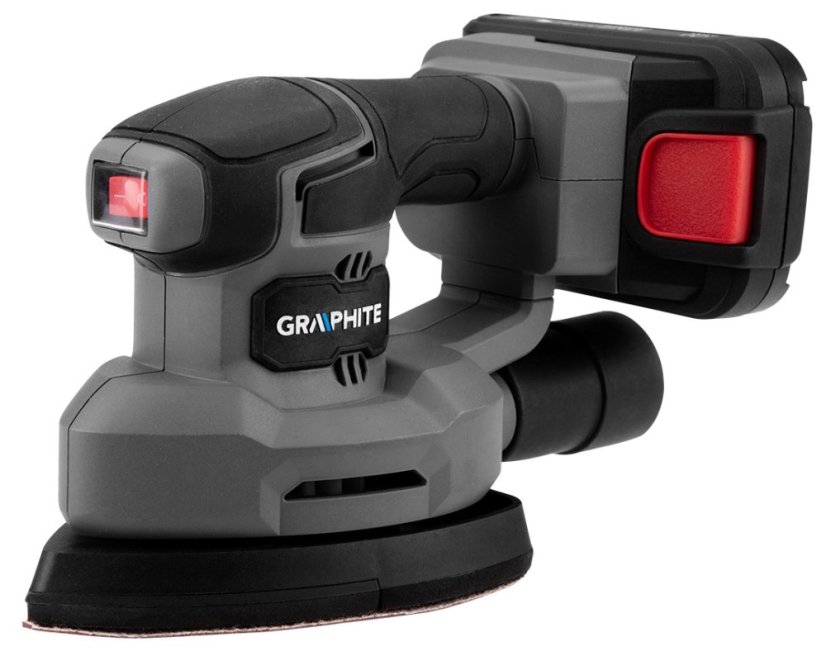 Exzenterschleifer DELTA Energy+ 18 V, ohne Akku 58GE141