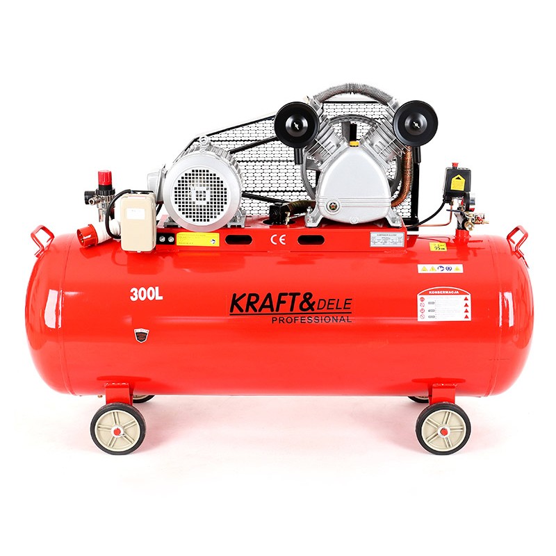 Compresor 300l ulei cu 2 pistoane 5,5 kW 8bar 400V KD1410  + Separator