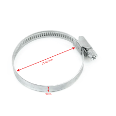 Stezaljka za crijevo 9mm 25-40mm 1kom G17305