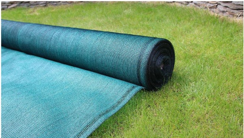 Árnyékoló háló sötétzöld 1,2x50m 90% árnyék
